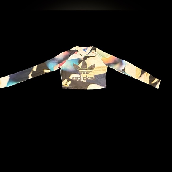 ADIDAS Crop Top Shirt - Picture 1 of 1